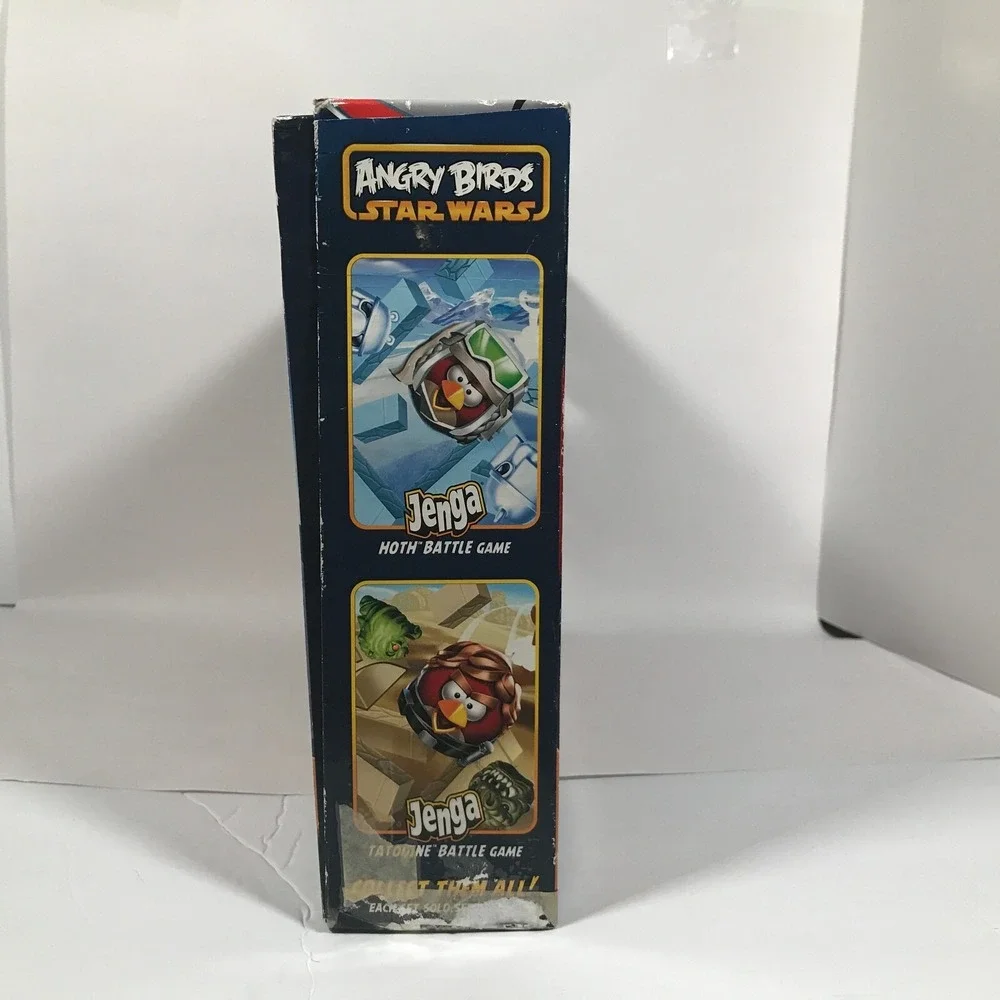 Hasbro Angry Birds Star Wars Jenga Death Star Game‎ A2845 w/ Exclusive Chewbacca